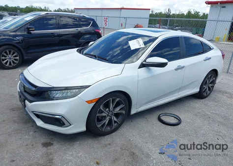 2020 Honda Civic Touring из США, поврежденный, VIN 19XFC1F91LE002767